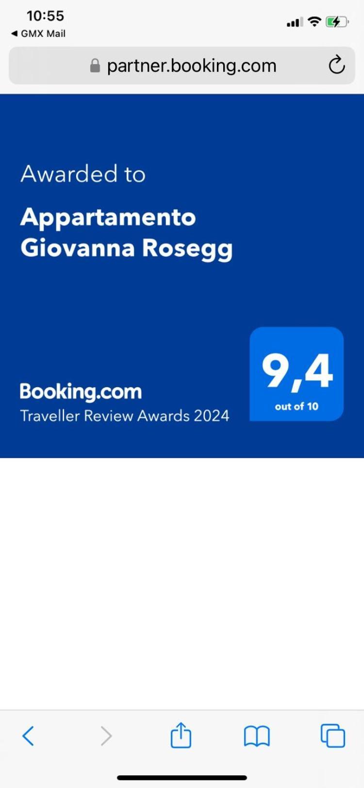 Appartamento Giovanna Rosegg Εξωτερικό φωτογραφία